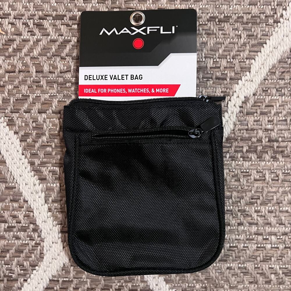 Maxfli Deluxe Valet Bag (Black)